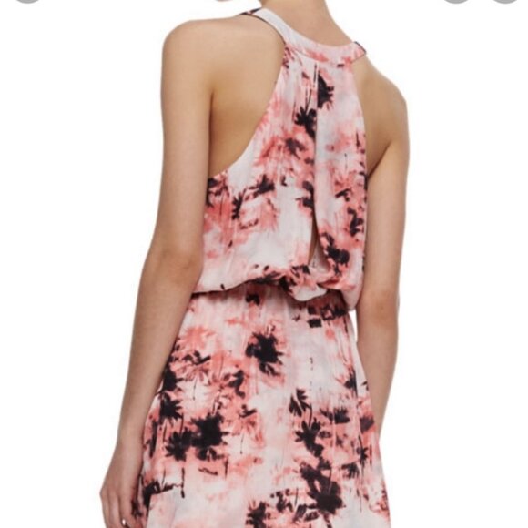 Parker NY Silk Summer Dress with Palmtree print in XS - Picture 3 of 4